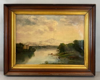 Monadnock Mountains Oil Painting on Canvas