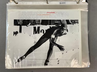 Group of Sport Magazine Women's  Speed Skating Photos