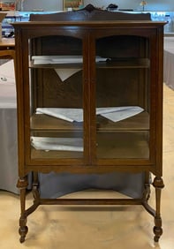 Antique Rockford National Furn Co. Wood Hutch