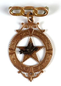 Fraternal The Order of Odd Fellows Daughters of Rebekah Medal