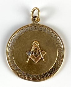 Vintage Masonic Medal