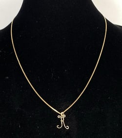 14K Gold Serpentine Chain Necklace