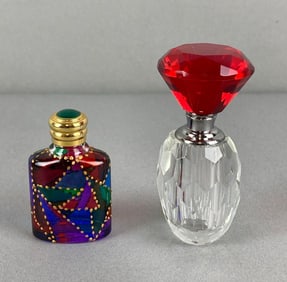 Group of 2 Small Perfume Bottles