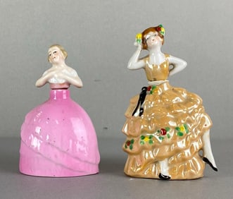 Group of 2 Women Effigy Perfume Bottles