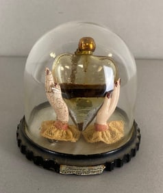 Forever Yours By Babs Creation Perfume Bottle and Display Cloche