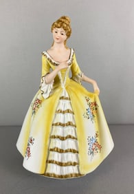 Lefton Porcelain Woman Figure