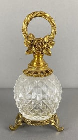 Matson Ormolu Crystal Perfume Bottle with Dabber