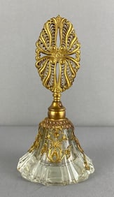 Ormolu Filligree Perfume Bottle with Dabber