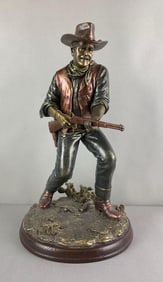 The Bradford Exchange John Wayne Lawman Statue