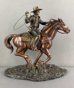 The Bradford Exchange Range Rider Statue