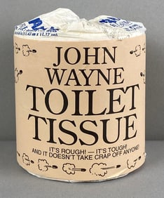 Roll of John Wayne Toilet Tissue