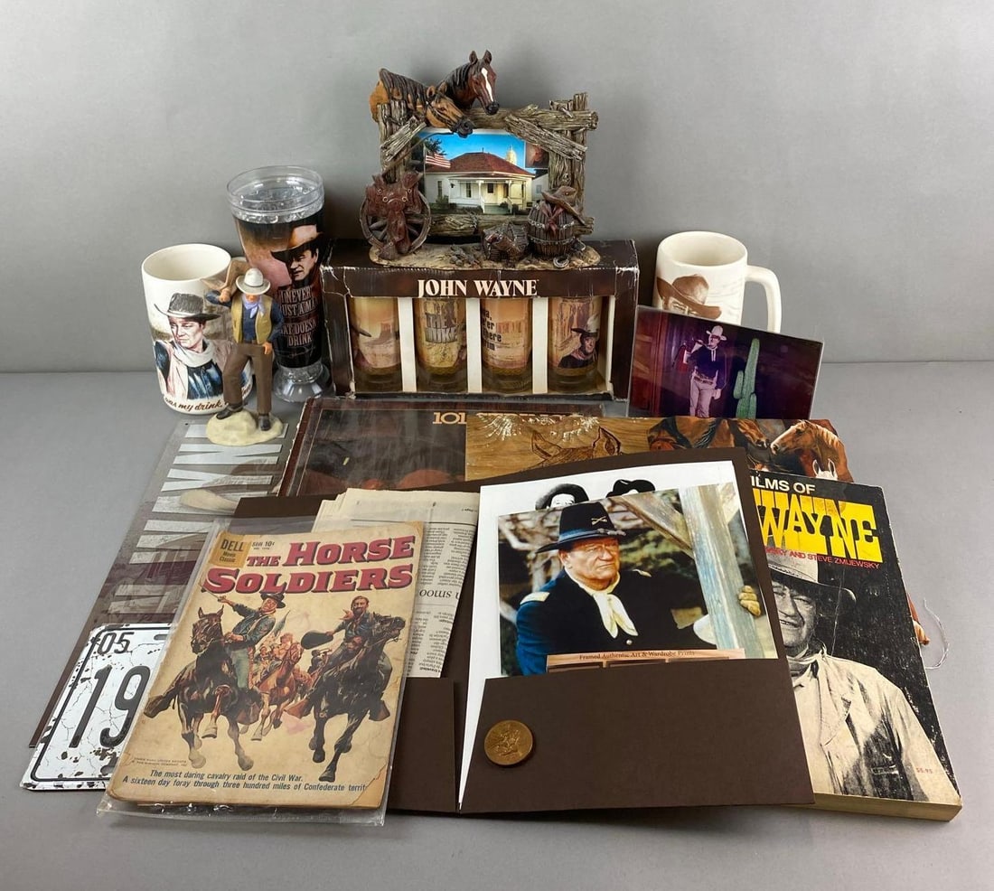 Group of John Wayne Memorabilia (1 of 3)