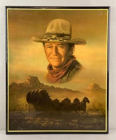 High Gloss John Wayne Print