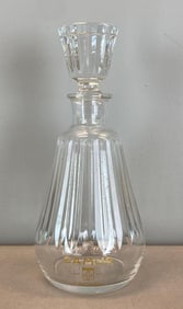 Camus Cognac  Baccarat Crystal Glass Decanter
