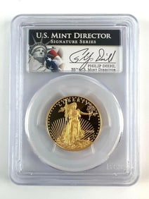 PCGS Graded 2010-W $25 American Gold Eagle PR70CAM