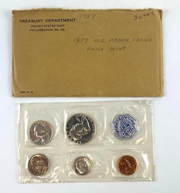 1958 Philadelphia Mint US Proof Coin Set