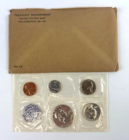 1958 Philadelphia Mint US Proof Coin Set
