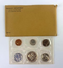 1959 Philadelphia Mint US Proof Coin Set