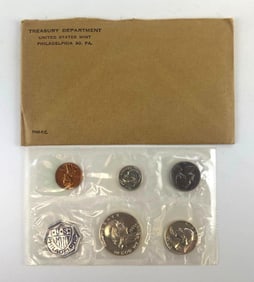 1960 Philadelphia Mint US Proof Coin Set