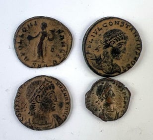 Group of 4 Ancient Roman Coins