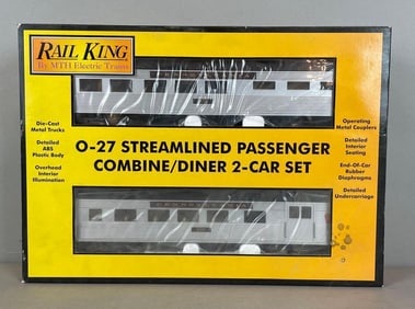 MTH Rail King O Scale Pennsylvania Passenger Car Set