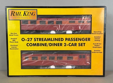 MTH Rail King O Scale Southern Pacific Passenger Car Set