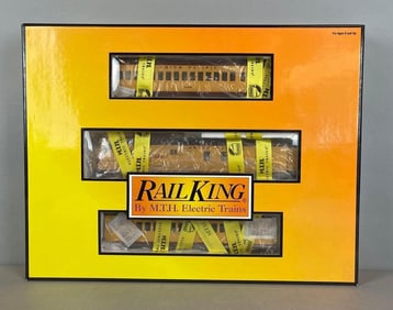 MTH Rail King O Scale Union Pacific M10000 Diesel Passenger Car Set
