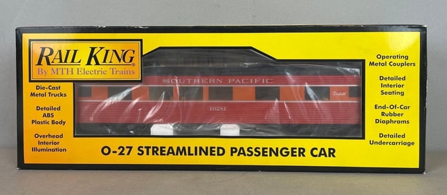 MTH Rail King O Scale Southern Pacific Streamlined Vista Dome Car