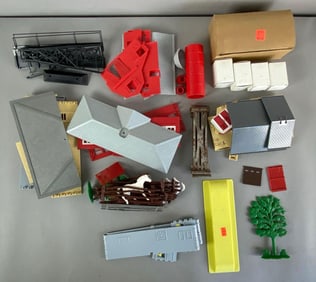 Group of Model Train Building Sets