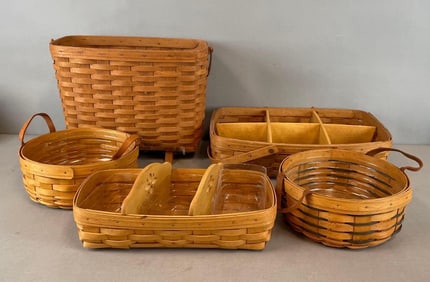 Group of Longaberger Baskets