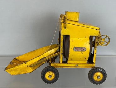 Vintage Doepke Model Toys Pressed Steel Jaeger Cement Mixer