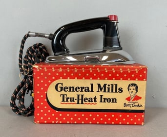 Vintage General Mills Tru-Heat Electric Iron
