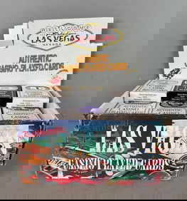 Group of Authentic Las Vegas Casino Played Card Packs