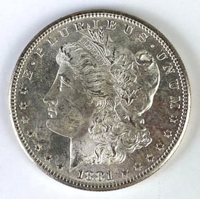 1881-SUS Morgan Silver Dollar