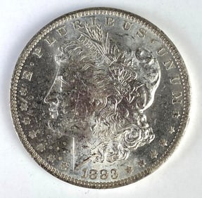 1883-O US Morgan Silver Dollar
