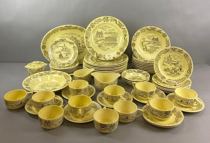 Vintage Bucks County by Royal China Dish Set