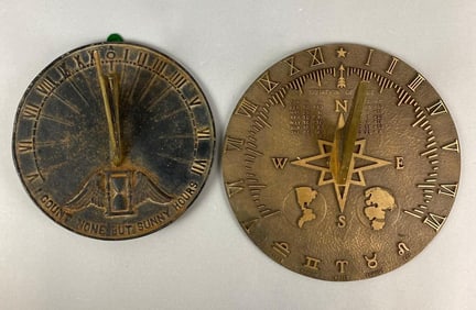Group of 2 Sun Dials