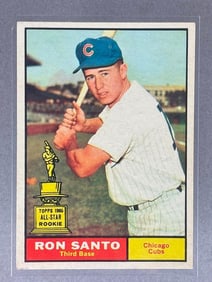 1961 Topps Ron Santo #35 Rookie