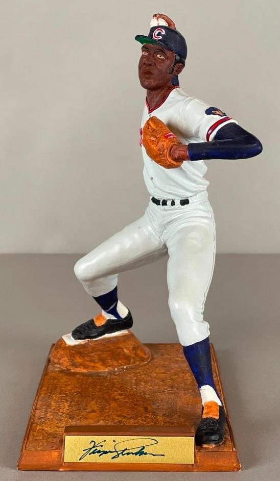 Fergie Jenkins Signed Prosport Creations Figurine Statue #220 with COA: Autographed Fergie Jenkins, with JSA COA sticker, Limited edition #220, Measures 6 x 8 1/2 x 10 1/2 Inches, Statue has been repaired