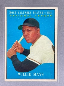 1961 Topps Willie Mays MVP #482