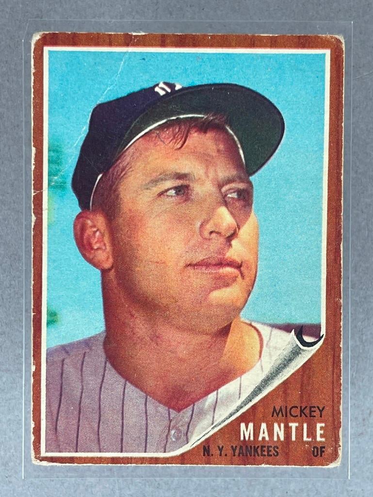 1962 Topps Mickey Mantle #200 (1 of 2)