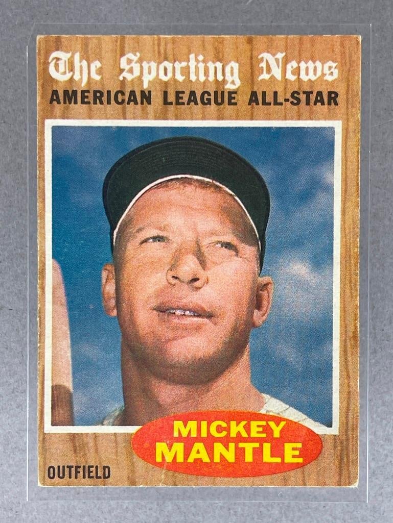 1962 Topps Mickey Mantle All-Star #471 (1 of 2)