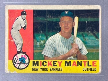 1960 Topps Mickey Mantle #350