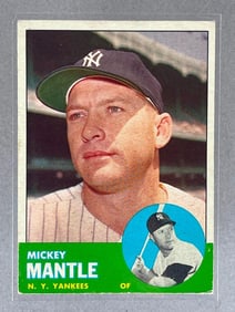 1963 Topps Mickey Mantle #200