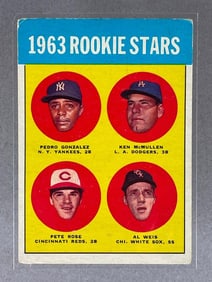 1963 Topps Pete Rose #537 Rookie
