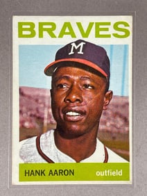 1964 Topps Hank Aaron #300