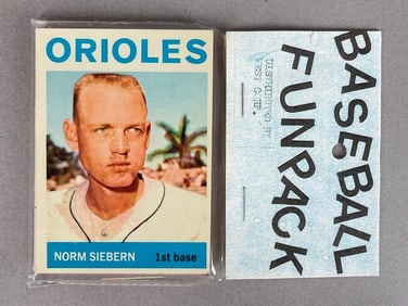 1964 Topps Baseball Cello Fun Pack