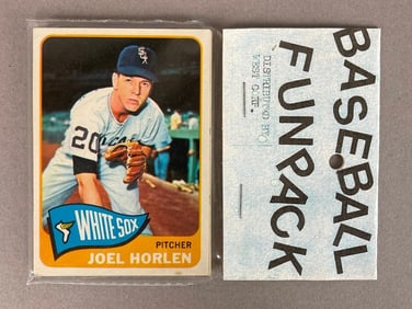 1965 Topps Baseball Cello Fun Pack
