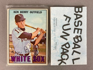 1967 Topps Baseball Cello Fun Pack
