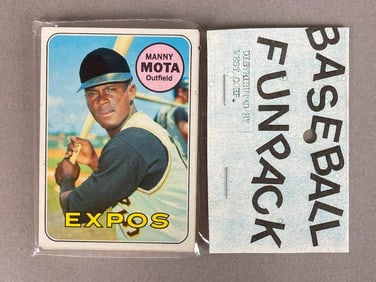 1969 Topps Baseball Cello Fun Pack